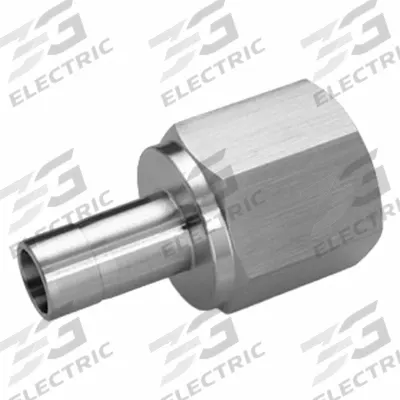 HAM-LET Compression Fitting Adapter: 1 in OD x 3/4 in Pipe Fitting Size - Double-Ferrule Stainless Steel Fittings