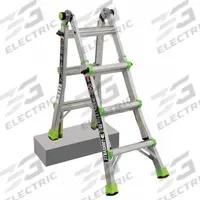LOUISVILLE LADDER Multipurpose Ladder: 6 Configurations, Aluminum, 300 lb Load Capacity, 24 lb Wt (MPN L-2099-14). Key specifications — Brand: LOUISVILLE LADDER.