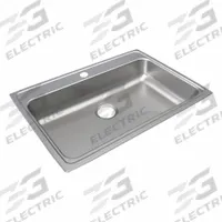 JUST MANUFACTURING Bowl Drop-In Sink: 33 in Overall Lg, 22 in Overall Wd, 4 1/2 in Bowl Dp, 1 Bowls (MPN SLADA2233A452-J). Key specifications — Brand: JUST MANUFACTURING; Color Family: Silver/Gray.