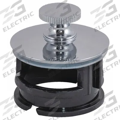 APPROVED VENDOR Drain Stopper: Plastic, Lift and Turn - Bathtub Drain Stoppers