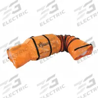 Flexible Duct: Flex Duct, Vinyl, 25 ft Overall Lg, 12 in Inside Dia (MPN D1225). Key specifications — Product Type: Flexible Duct; Compatible Grainger Part Number: 53XW96; Compatible Manufacturer Model Number: G2110; Material: Vinyl; Brand: NOVATEK.