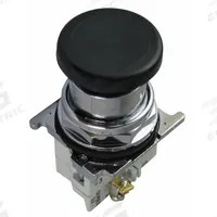EATON Mushroom Head Push Button: Non-Illuminated, Mushroom Head Profile, Metallic, 30 mm, 1NC (MPN 10250T121-51). Key specifications — Brand: EATON; Action: Momentary; Series: 10250T; Push Button Material Type: Metallic.