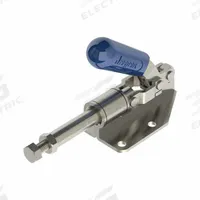 JERGENS Straight-Line Toggle Clamp: Flange Base Mounting, Std Horizontal Handle, 1 in Plunger Ht (MPN 70049). Key specifications — attr668201: JERGENS.