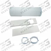 PERFECT AIRE Window Exhaust Vent Kit: Window Exhaust Vent Kit (MPN PORTV592PA). Key specifications — Compatible Manufacturer Model Number: 3PORT10000A; Product Type: Window Exhaust Vent Kit; Manufacturer Part Number: PORTV592PA; Brand: PERFECT AIRE.