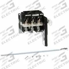 SQUARE D Disconnect Switch: Non-Fusible, 30 A, 600V AC (MPN 9422TCN30). Key specifications — attr869454: Three; attr869449: 9422TCN30; attr869461: Operating Mechanism; attr869451: CSA Certified; attr869474: SQUARE D; attr874590: Yes.
