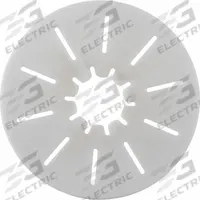 BUYERS PRODUCTS Fifth Wheel Disc: 12 in Overall Lg, 12 in Overall Wd, 3/16 in Overall Ht (MPN FWD12)
