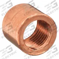 NIBCO Sweat Fitting Bushing: 1/2 in CTS x 1/4 in Pipe, FTG x FNPT, Wrot Copper (MPN 6183-1/2X1/4)