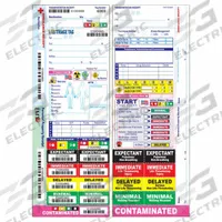DISASTER MANAGEMENT SYSTEMS Triage Tag: 1 in Overall Wd, 11 1/2 in Overall Ht, 50 PK (MPN DMS 05006M). Key specifications — Brand: DISASTER MANAGEMENT SYSTEMS; Product Type: Military Triage Tag.