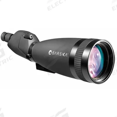 BARSKA Spotting Scope: 30x to 90x, 24 ft @ 1000 yd (90x)/72 ft @ 1000 yd (30x) - Spotting Scopes