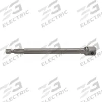 APEX Hex Drive Extension: 3/8 in Input Drive Size, 1/4 in Output Drive Size, 2 in Overall Lg, Std (MPN EX-370-2). Key specifications — attr1204978: Not Insulated; attr1204980: Locking Not Included; attr1204984: APEX; attr1204970: Unfinished.