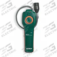 EXTECH Combustible Gas Detector: Up to 1,000 ppm, Methane, Combustible Gas Detectors, Light/Sound (MPN EZ40). Key specifications — Alert Type: Light; Manufacturer Part Number: EZ40; Brand: EXTECH; PPM Detection Range: 10 ppm (Methane).