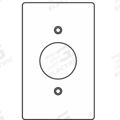HUBBELL KILLARK Weatherproof Cover: Copper-Free Aluminum, FD/FS, Round Receptacles, 1 Gangs - Aluminum & Zinc Weatherproof Electrical Box Covers