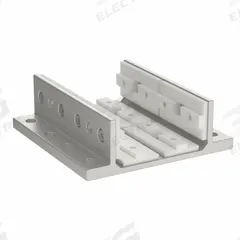 Linear Bearing: 10 Series, 4 in L x 3 15/16 in W x 1 7/32 in H, Silver, Double Flanged, Std (MPN 6424). Key specifications — Brand: 80/20; Housing Material: Aluminum; Finish: Anodized.