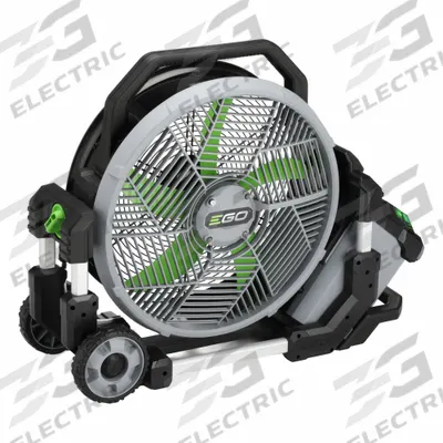 EGO Jobsite Fan: 56V ARC Lithium, 18 in Blade Dia., 5 Speed - EGO Jobsite Fans