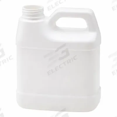 APPROVED VENDOR Jug: 480 mL, 16 fl oz, HDPE, 50 mm x 105 mm x 150 mm, Screw On Cap, White - Rectangular Jugs with Molded Side Handle