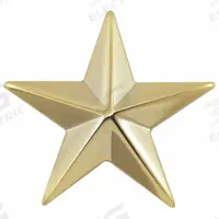 HEROS PRIDE Metal Rank Insignia: Star, 5/8 in, Gold, Metal, Clutch Pin, Rank Insignia, 1 PR (MPN 4490G). Key specifications — attr1074238: Clutch Pin; attr188498: 5/8 in; attr188499: Gold; attr188500: Metal; attr188503: Star; attr193746: HEROS PRIDE.