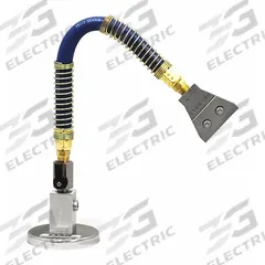 EXAIR Nozzle; Magnetic Base: Flat, 250 psi Air Pressure, 12 in Hose Lg, 1 Hose Included (MPN 1122-9312). Key specifications — attr1341131: EXAIR; attr1341133: 9042; attr1341162: Blowoff Kit; attr1341142: Flat Super Air Nozzle (2 in); attr1341129: Flat.