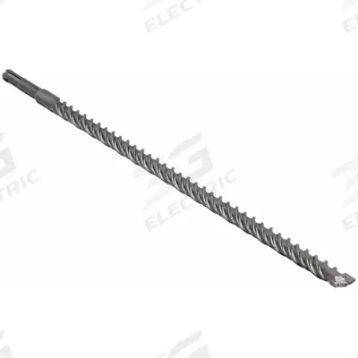 BOSCH Rotary Hammer Drill: 3/8 in Drill Bit Size, 16 in Max Drilling Dp - SDS-Plus Concrete & Masonry Drill Bits