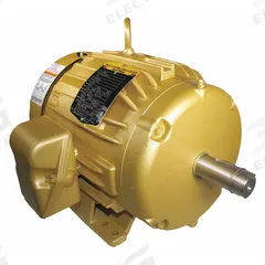 BALDOR General Purpose Motor: Rigid Base Mount, Totally Enclosed Fan Cooled, 5 hp, 208-230/460V AC (MPN EM3665T). Key specifications — Brand: BALDOR; Nameplate Voltage @ 60 Hz: 208-230/460V AC; Full Load Current @ 60 Hz: 13.2/6 A; Nameplate RPM @ 60 Hz: 1,750 RPM; Motor Enclosure: TEFC.