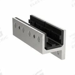 Linear Bearing: 25 Series, 100 mm L x 41.2 mm W x 49.8 mm H, Silver, Single Flanged, Std, Anodized (MPN 25-6416). Key specifications — Brand: 80/20; Housing Material: Aluminum; Finish: Anodized.