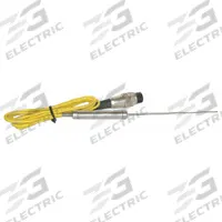TEST PRODUCTS INTL. Temperature Penetration Probe: -58°F to 500°F /-50°C to 250°C, ±2°F, Type K (MPN FK22L). Key specifications — Brand: TEST PRODUCTS INTL.; Cable Material: Teflon; Cable Length: 3 ft 3 in; Accuracy: ±2 °F.