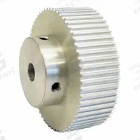 DAYTON Timing Pulley: Modified Curvilinear, Fixed, For GT Timing Belt Section, For 15 mm Belt Wd (MPN 60-3P15-6A4). Key specifications — Brand: DAYTON; Finish: Clear Anodized; For Belt Series: Powerhouse®.