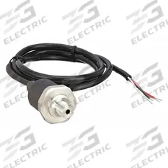 Pressure Transmitter: 0 psi to 100 psi, 4 to 20mA DC, Cable & Wire Leads, 1/8 in Male NPT, IP67 /4X (MPN G17M0142F2100#). Key specifications — Accuracy: ±0.5%; NEMA Rating: 4X; Burst Pressure: 10x Range; Calibration Certificate Included: No NIST-Traceable Calibration Certificate Included; IP Rating: IP67; Housing Material: Nylon; Output: 4 to 20mA DC; Overpressure: 2x Range.