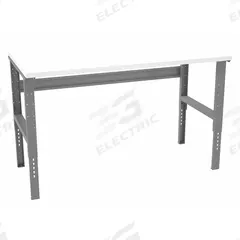 TENNSCO Workbench: Adj Ht, Laminate, 72 in x 36 in, 750 lb Overall Load Capacity, Gray (MPN WBAT-1-3672P). Key specifications — Brand: TENNSCO.