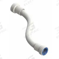 HYDRORAIN Coupling: 1/2" Push x 1/2" Push, ABS Plastic, 150 psi Max Working Pressure, 1.5 in Wd (MPN 06002). Key specifications — attr1069071: 1/2" Push x 1/2" Push; attr1069078: ABS Plastic; attr1069080: Flexible Coupling.