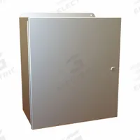 HAMMOND Electrical Enclosure: Aluminum, 16 in x 14 in x 8 in, NEMA 12/13/3R/4/4X, w/Panel, Hinged (MPN EJ16148AL). Key specifications — Brand: HAMMOND; Closure Method: Latches; Enclosure Material: Aluminum; Knockouts: Not Included; Includes Inner Panel: with Inner Panel Included.