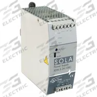 SOLAHD DC Power Supply: DIN Rail, 120 W Output Power - Rated, 5 A Current - Output, Single Phase (MPN SDN524100C). Key specifications — attr1044898: Single; attr1044874: Metal; attr1044879: 100 to 240V AC; attr211400: SOLAHD.