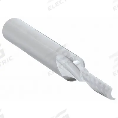 ONSRUD Solid Router Bit: Spiral O-Flute Upcut, 1/4" Cut Dia - Spiral O-Flute Router Bits for Plastics
