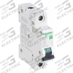 SCHNEIDER IEC Supplementary Protector: 32 A Amps, 60V DC, 14kA at 120/240V AC, Screw Clamp, C60SP, C (MPN M9F22132). Key specifications — Brand: SCHNEIDER; Terminal Connection: Screw Clamp; DC Voltage Rating: 60V DC; Max. AIR Rating: 14kA at 120/240V AC; Series: C60SP; AC Voltage Rating: 240/415V AC; Curve Type: C.