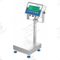 ADAM EQUIPMENT Food Scale: 9 3/4 in Weighing Surface Dp, 9 3/4 in Weighing Surface Wd, LCD, GGS65a. Key specifications — Connection Ports: RS-232; Readability: 1 g; Brand: ADAM EQUIPMENT.