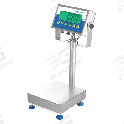 ADAM EQUIPMENT Food Scale: 9 3/4 in Weighing Surface Dp, 9 3/4 in Weighing Surface Wd - Food Scales
