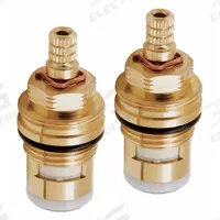 ADVANCE TABCO Cartridge: For Advance Tabco Series, Use with Hot/Cold Water, Brass, Unfinished, 2 PK (MPN K-07). Key specifications — Compatible Series: Advance Tabco; For Water Temperature: Hot/Cold; Compatible Brand: Advance Tabco; Product Type: Cartridge; Includes: Hot and Cold Cartridges; Material: Brass.
