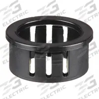 APPROVED VENDOR Insulating Bushing: 1 in Hole Dia, For 0.125 in Panel Thick, Black, 25 PK (MPN 1EMJ3). Key specifications — Brand: APPROVED VENDOR; Color: Black.