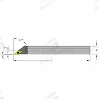 ULTRA-DEX USA Indexable Boring Bar: E12S SVJBR3 (MPN 920-000-349). Key specifications — attr257292: E12S SVJBR3.