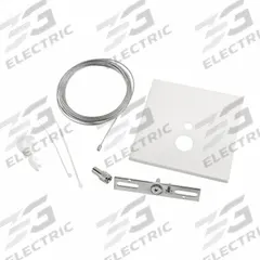 KEYSTONE TECHNOLOGIES Light Fixture Mounting Kit: For Use With Linear Arch Fixtures, 5 in Overall Lg (MPN KT-LALED-5SC-1-F-KIT). Key specifications — Brand: KEYSTONE TECHNOLOGIES; Includes: Crossbar with 1/4-20 Screw; For Use With: Linear Arch Fixtures.
