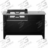 VERSADESK Computer Desk: Metal, Gray Matrix, 0 Drawers, 48 in Overall Wd, 29 in Overall Ht (MPN RSD4824-BG). Key specifications — Desktop Material: Metal; Includes Modesty Panel: Yes; Kit Product Type: Computer Desk; Desktop Color: Gray Matrix; Brand: VERSADESK; Frame Color: Black; Frame Material: Steel; Product Type: Computer Desk.