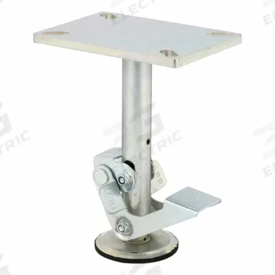 APPROVED VENDOR Floor Lock: For 8 in Wheel Dia, 9 1/2 in Floor Lock Retracted Ht - General Purpose Floor Locks