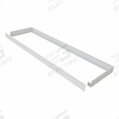 SYLVANIA Surface Mount Kit for 1x4 Backlit Panel: 52 in Wd, 3 1/6 in Lg - Surface Mount Kits for Panel & Troffer Lights