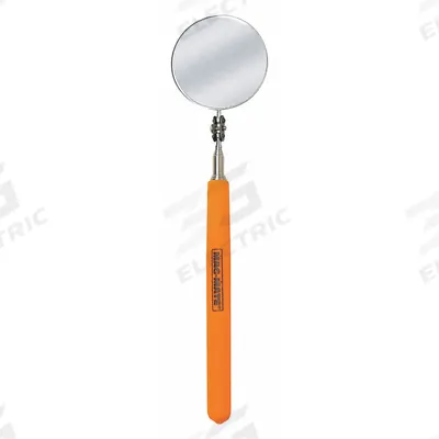 MAG-MATE Inspection Mirror: 2 1/4 in Dia Mirror Size, Mirr. Mat. Glass - Standard Inspection Mirrors