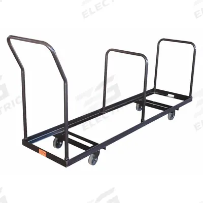 APPROVED VENDOR Chair Cart: 1,000 lb, 80 in L x 19 in W x 38 in H, For 35 Chairs - Carts for Folding Chairs