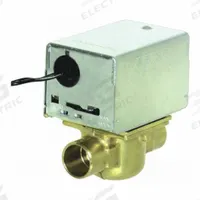 Motorized Zone Valve: 3.5 Cv Flow Rate, 2-Way, 1/2 in Female Sweat, Spring Return, NO, On/Off Signal (MPN V8043B1019). Key specifications — Actuator Voltage: 24V AC; Manufacturer Part Number: V8043B1019; Brand: HONEYWELL HOME.