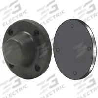 Magnetic Door Holder: Wall - Mounted, Stainless Steel (MPN D3X1BLP). Key specifications — Brand: MAG-MATE; Color: Black.