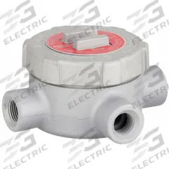 Conduit Outlet Body: Iron, GU, 1/2 in Trade Size, T Body, 19 cu in Body Capacity (MPN GUT50). Key specifications — Series: For Standard Body; Compatible Conduit Trade Size: 1/2 in; Thread Gender: Female; Hub Style: Threaded; Cover Included: Yes; Body Style: T; Connection Type: Threaded; Back Type: Round.