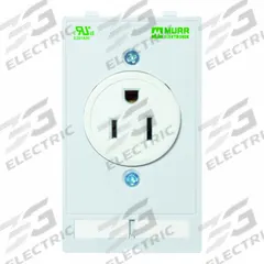 MURRELEKTRONIK Socket Insert: NEMA 5-15, 125 V AC Socket Volt Rating, 51 mm x 88 mm (MPN 4000-68000-3240000). Key specifications — Brand: MURRELEKTRONIK; Socket Configuration: NEMA 5-15; Insert Design: Power Insert.
