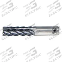 OSG Square End Mill: Carbide, EXO Coated, 6 Flute, 5/16" Mill Dia, 1-1/4" LOC, 3" OAL (MPN VGM6-0037)