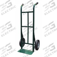 ABILITY ONE General Purpose Hand Truck: 600 lb, Dual-Handle Handle, Green, Steel, Flat-Free (MPN 3920-00-NIB-0002). Key specifications — Brand: ABILITY ONE; Color: Green.